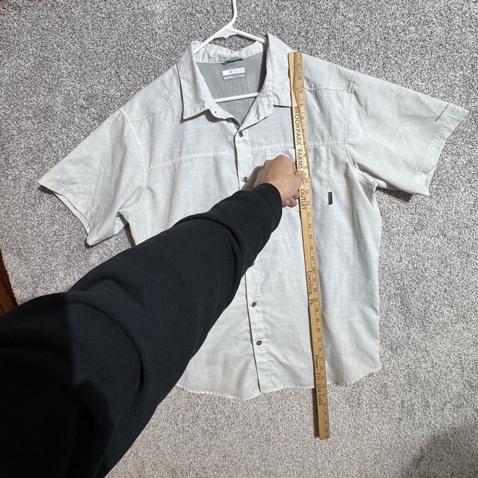 Columbia Columbia Button Up Shirt Mens L Gorpcore Outdoor Omni Wick Size US L / EU 52-54 / 3 - 4 Thumbnail