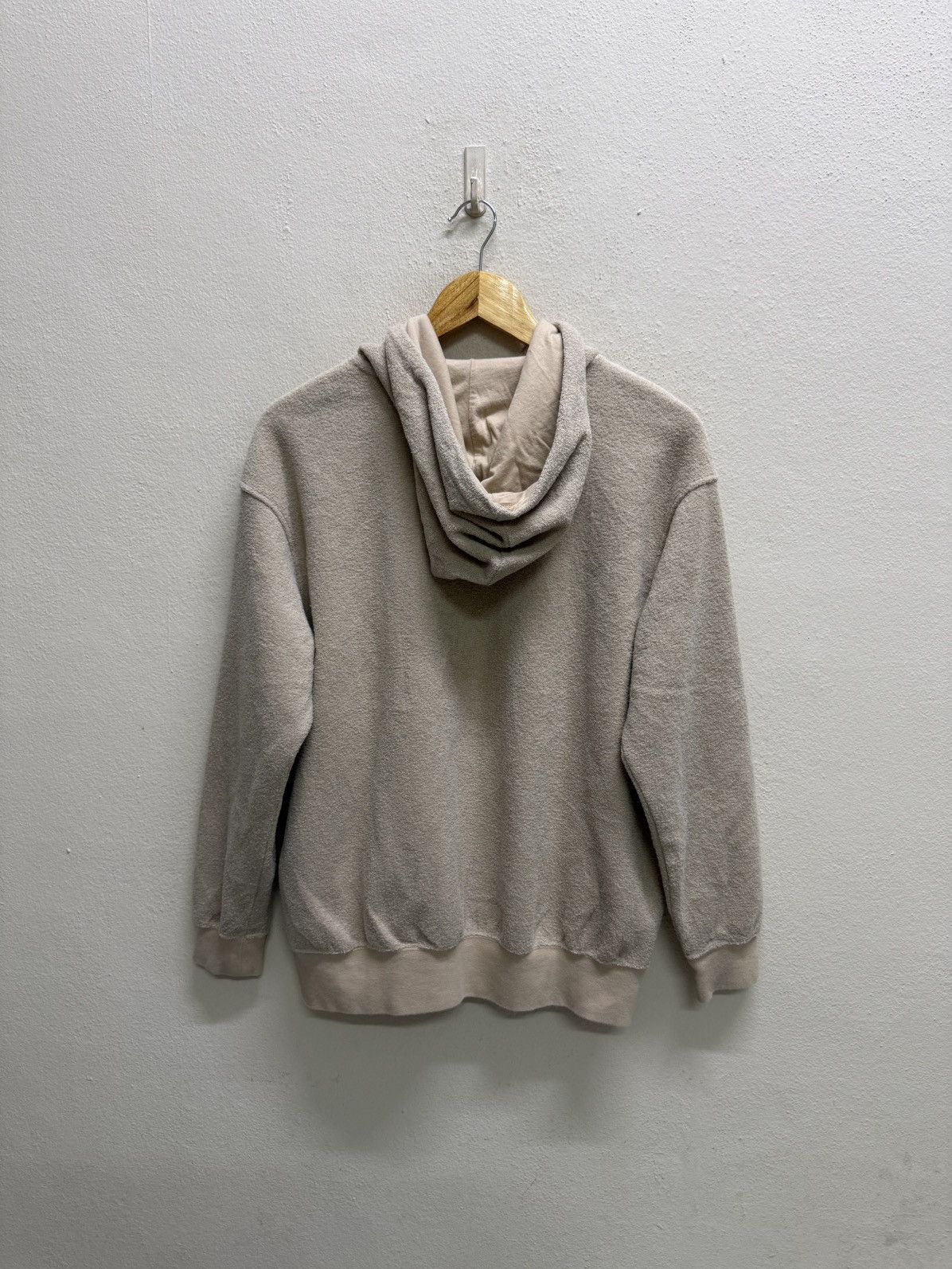Nike Nike Swoosh Center Logo Fleece Pullover Sweater Hoodie Beige Size US M / EU 48-50 / 2 - 23 Thumbnail