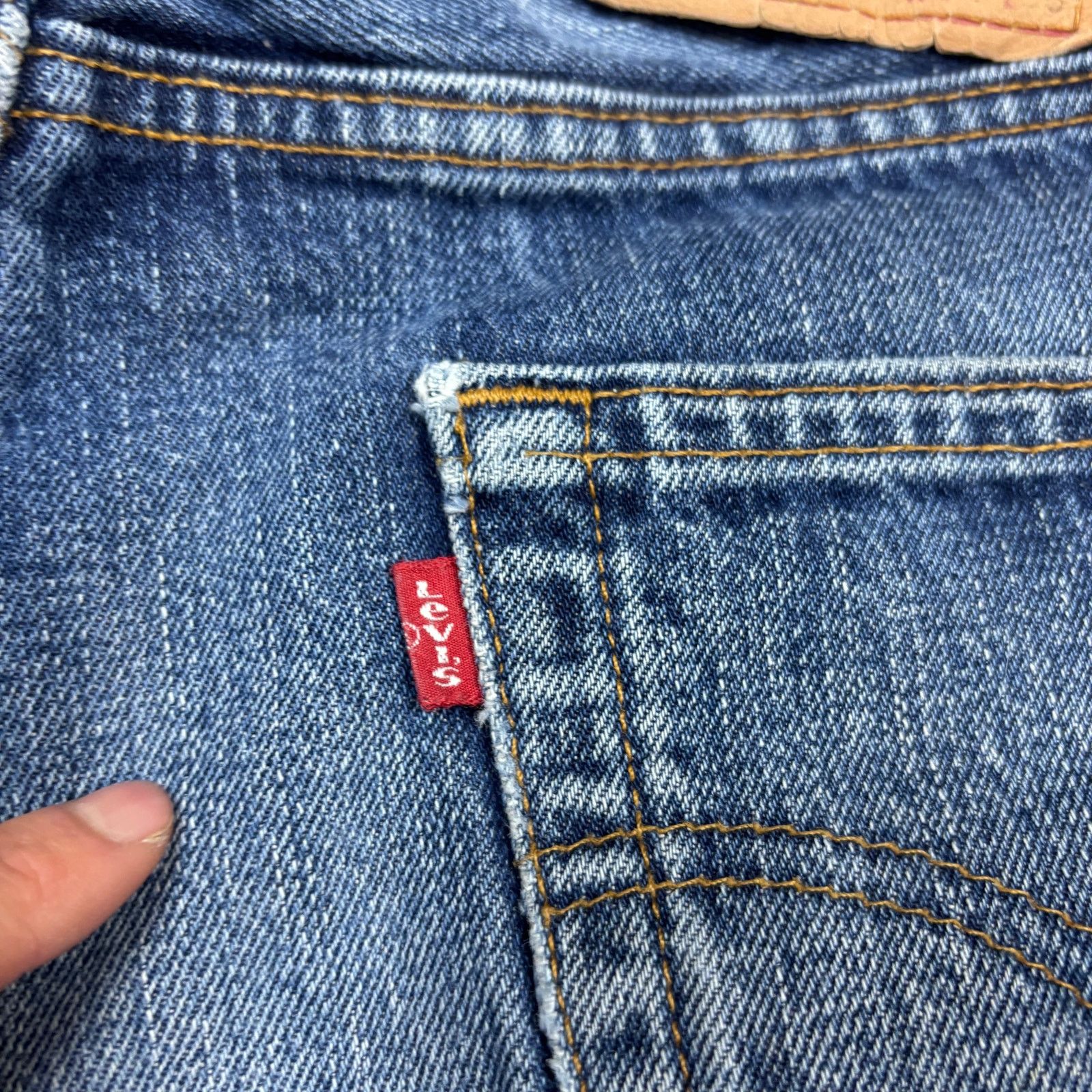 Levi's × Vintage Vintage 90s Levi's 5170419 Jeans Made in France Men's 34x36 Size US 34 / EU 50 - 6 Thumbnail