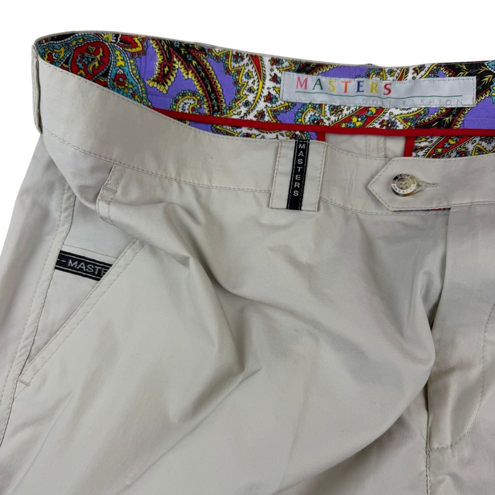Other Masters Golf by Alaska Pleated Dress Pants Khaki 40x32 Size US 40 / EU 56 - 4 Thumbnail