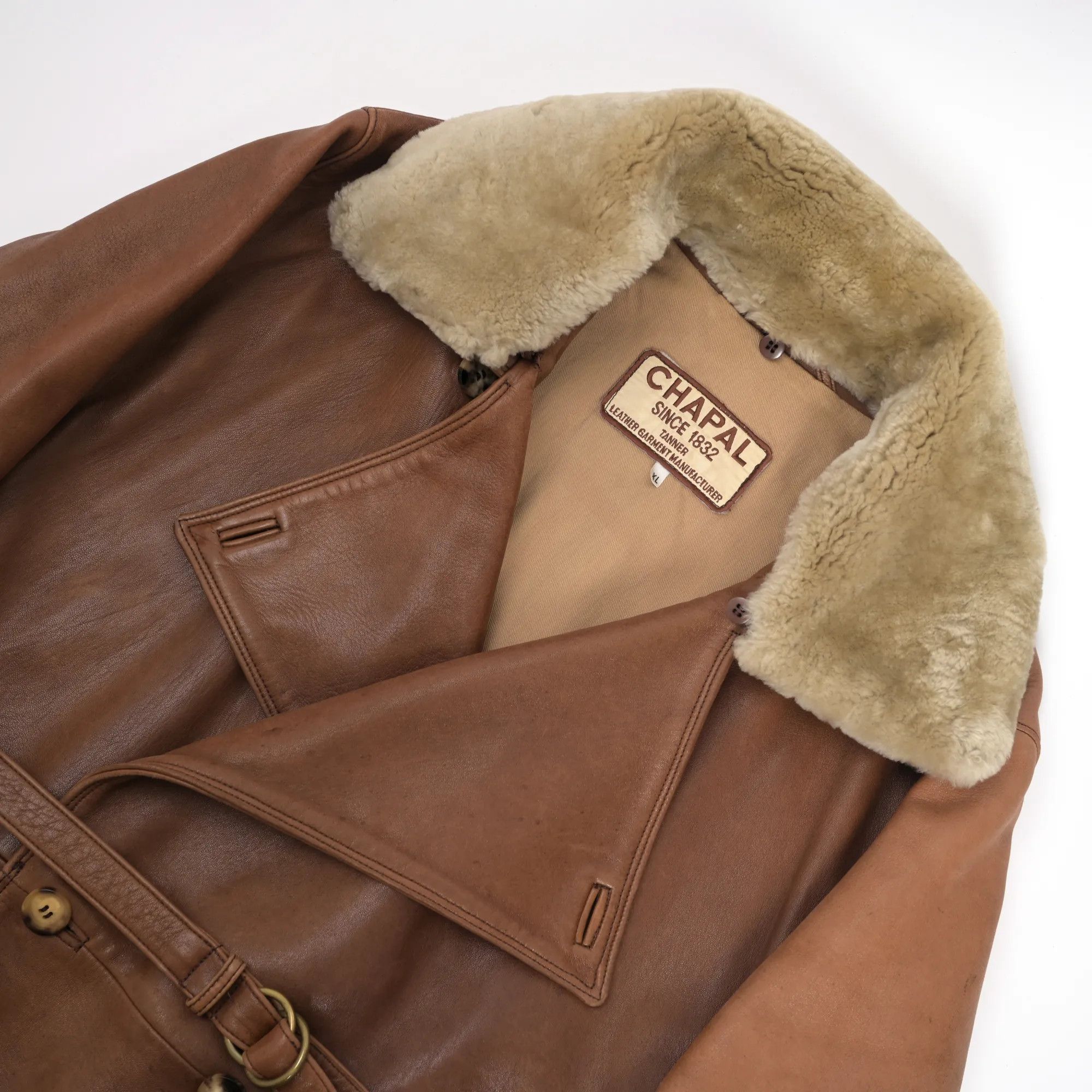 Other CHAPAL 1914 aviator jacket (XL) Size US XL / EU 56 / 4 - 2 Thumbnail