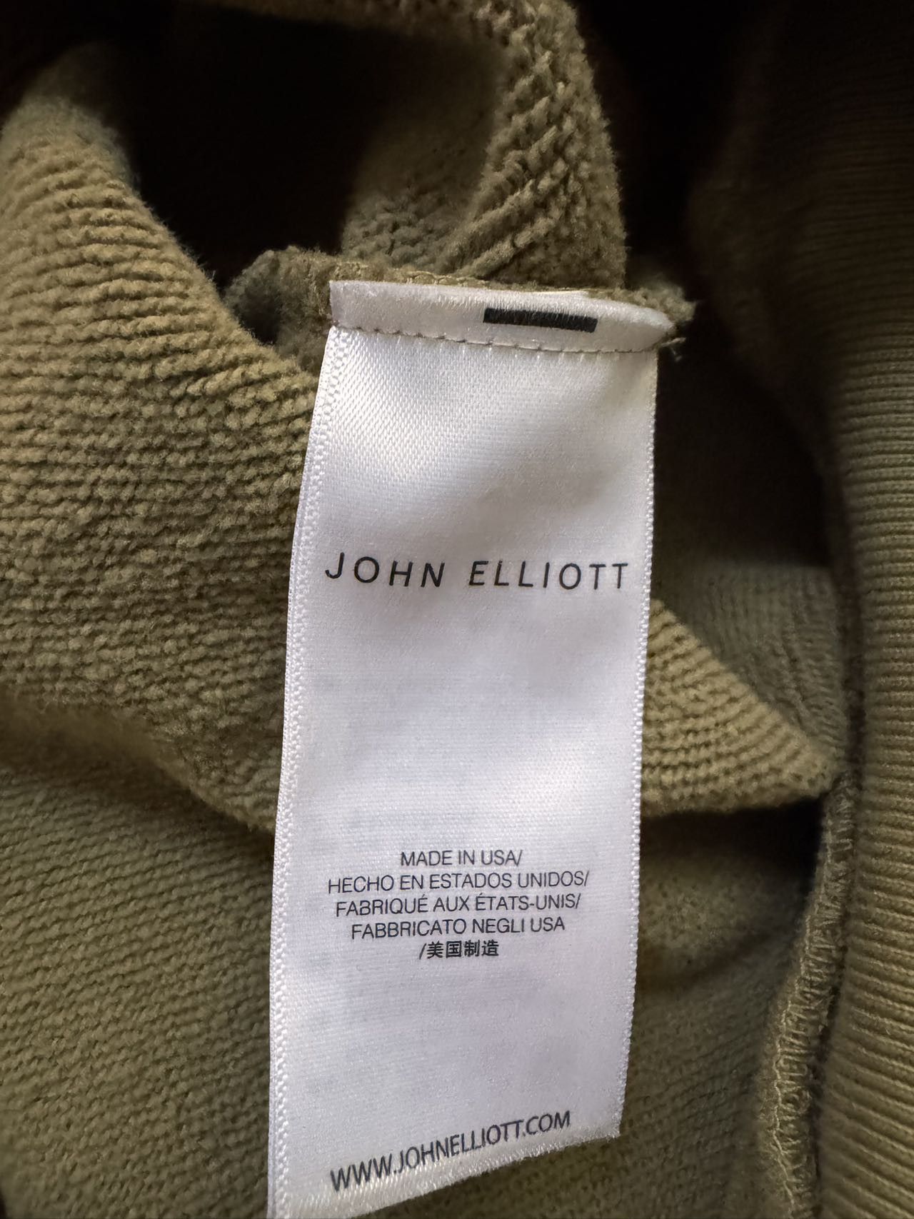John Elliott John Elliott Replica Crew Pullover Size US S / EU 44-46 / 1 - 4 Thumbnail