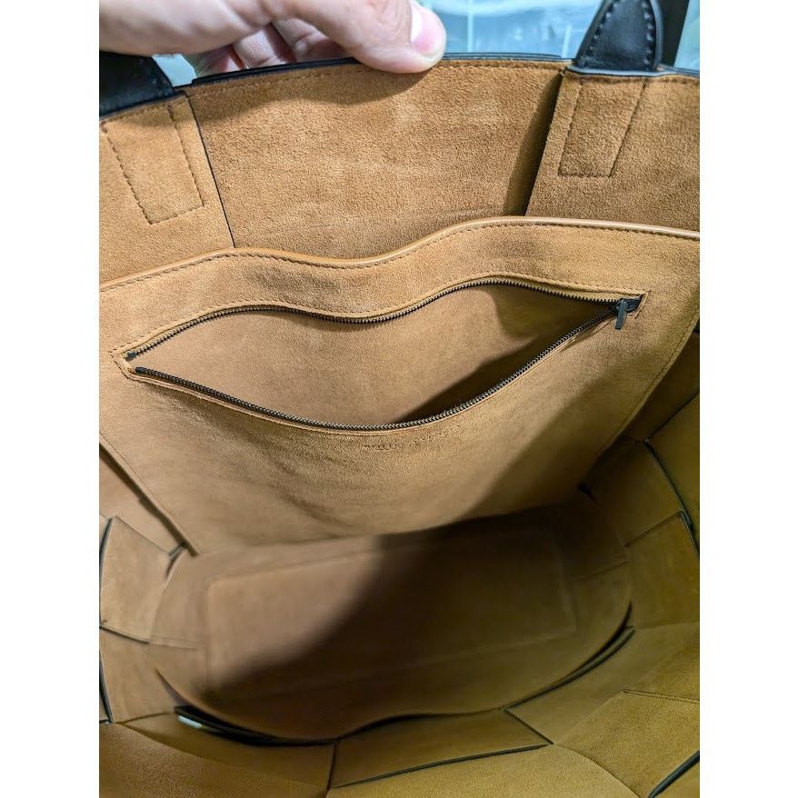 Bottega Veneta o1rshd1 Size:OS / Arco Tote Bag in Intrecciato Leather Black Size ONE SIZE - 16 Thumbnail