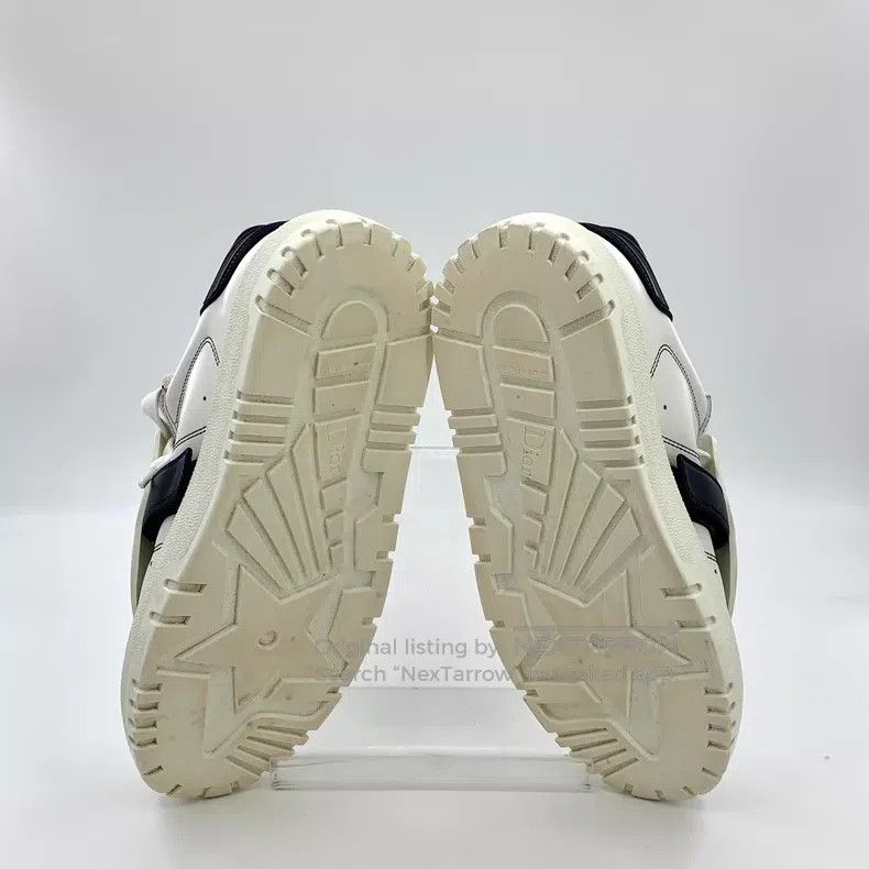 Dior Dior White low-top casual flat shell shoes Size US 6.5 / IT 36.5 - 5 Thumbnail