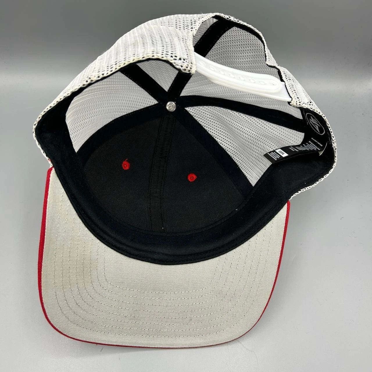 47 Brand Los Angeles LA Angels Trucker Hat Men Red Hawaiian Snap Back Size ONE SIZE - 2 Thumbnail