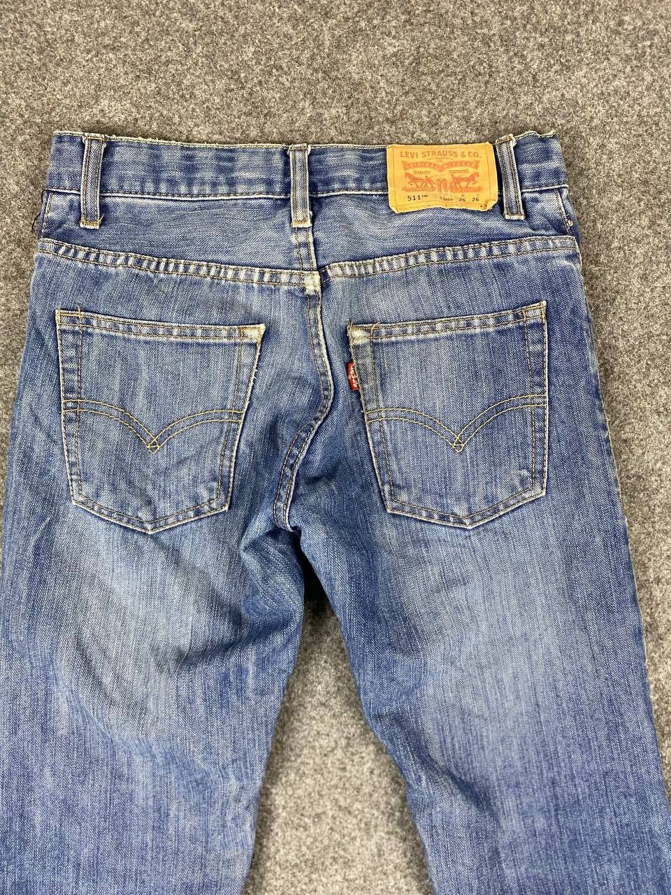 Levi's vintage levis 511 slim distressed denim Size US 28 / EU 44 - 3 Thumbnail