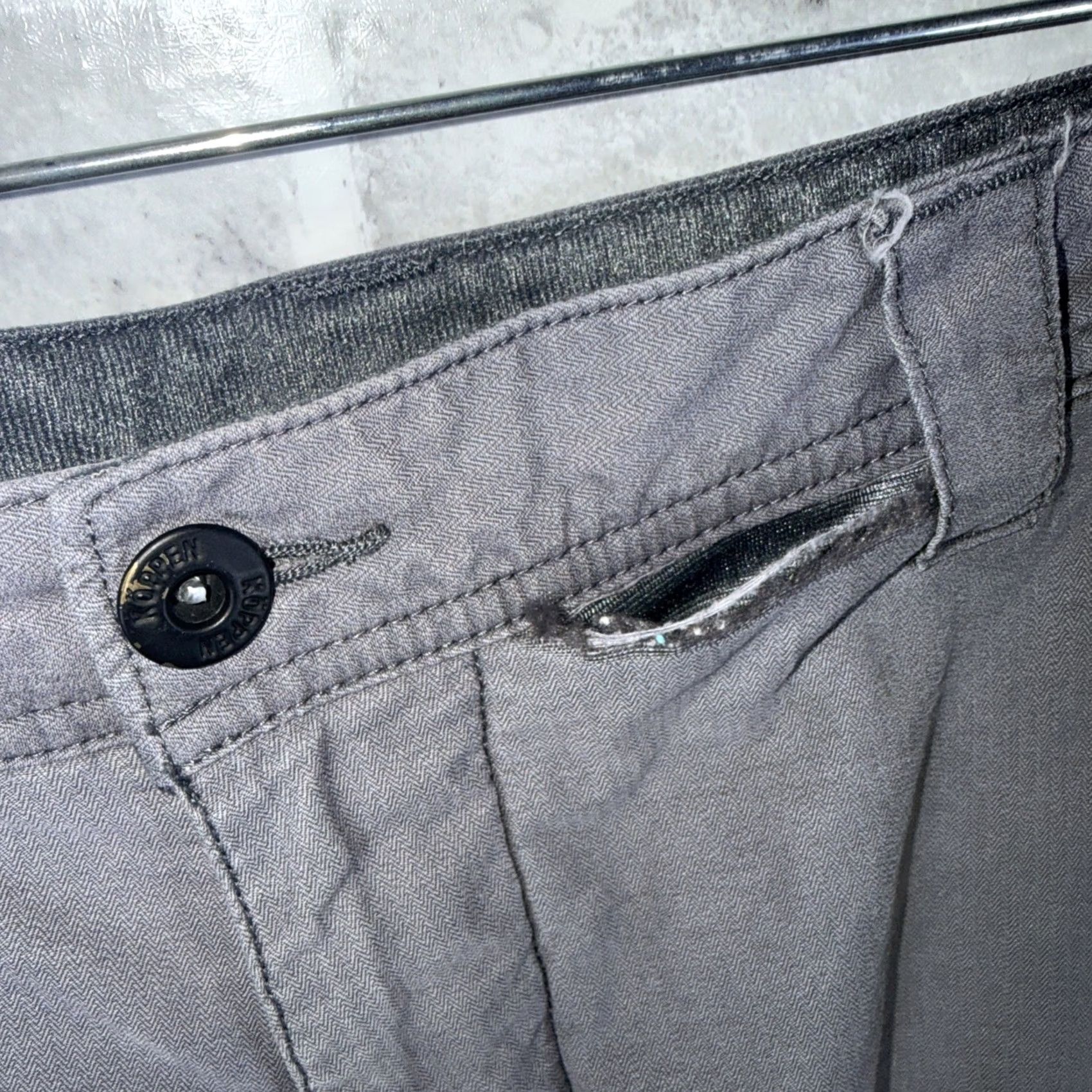 Vintage Köppen Pants Cargo Hiking Gray Mens 34x31 Size Size US 34 / EU 50 - 3 Thumbnail
