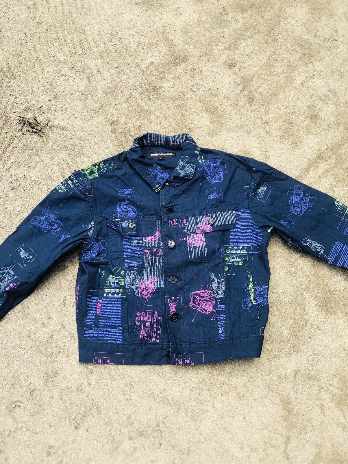 Japanese Brand × thisisneverthat Thisisneverthat trucker jacket Size US S / EU 44-46 / 1 - 1 Thumbnail