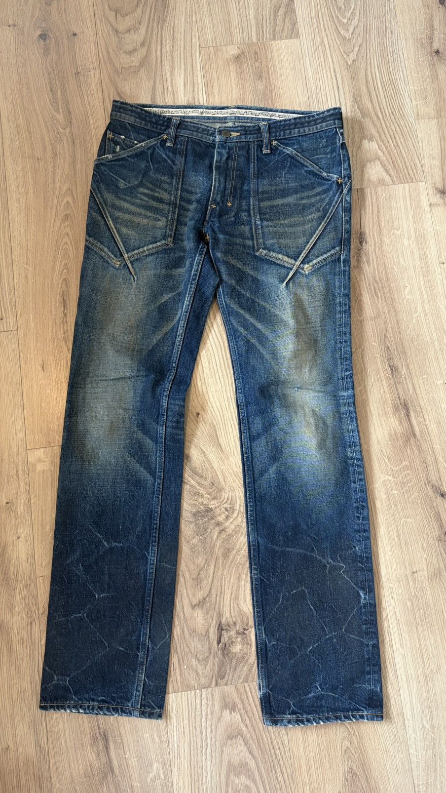 Number (N)ine Number Nine SS04 Double Pocket Pain Denim | Grailed