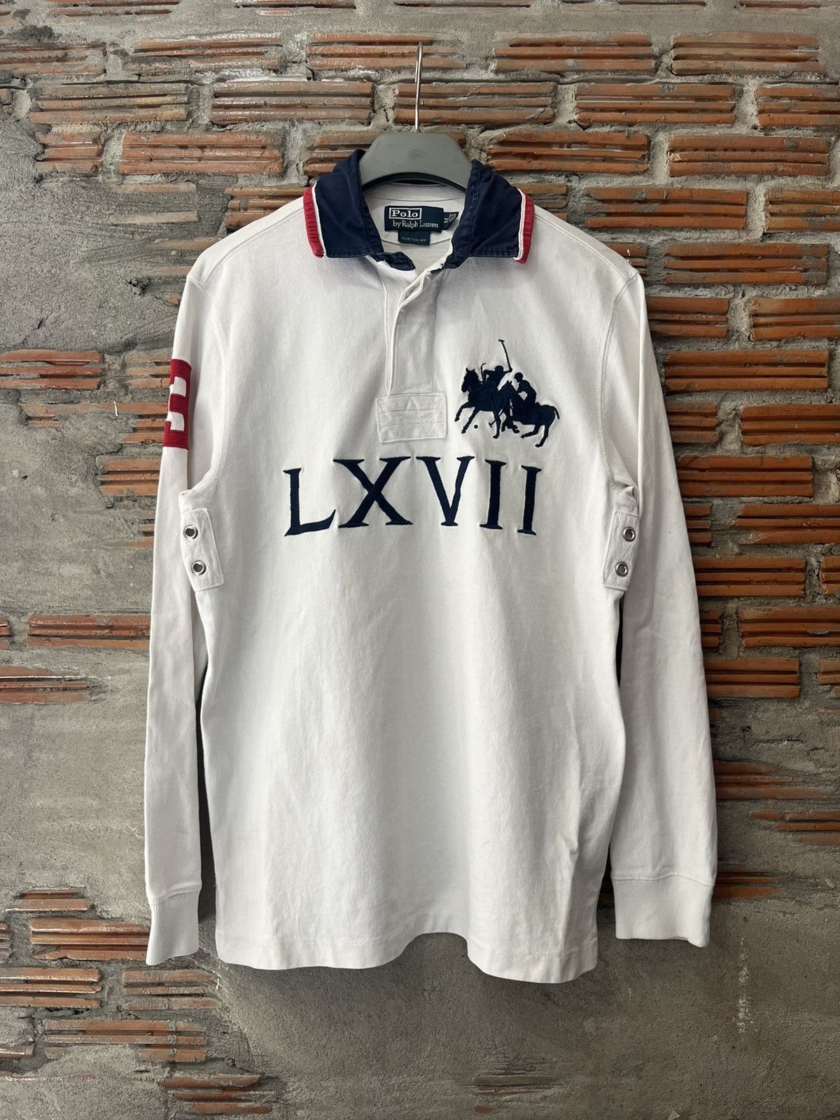 Polo Ralph Lauren Vintage POLO LXVII 3 by Ralph Lauren 90’s long sleeve shirt Size US M / EU 48-50 / 2 - 2 Thumbnail