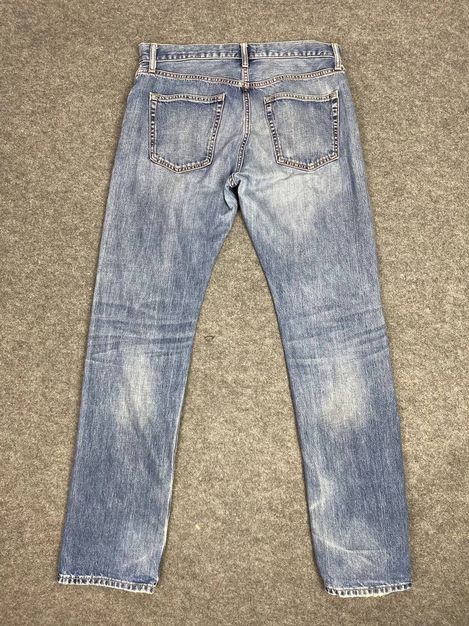 Japanese Brand uniqlo japanese brand selvedge distressed denim nice design Size US 34 / EU 50 - 2 Thumbnail