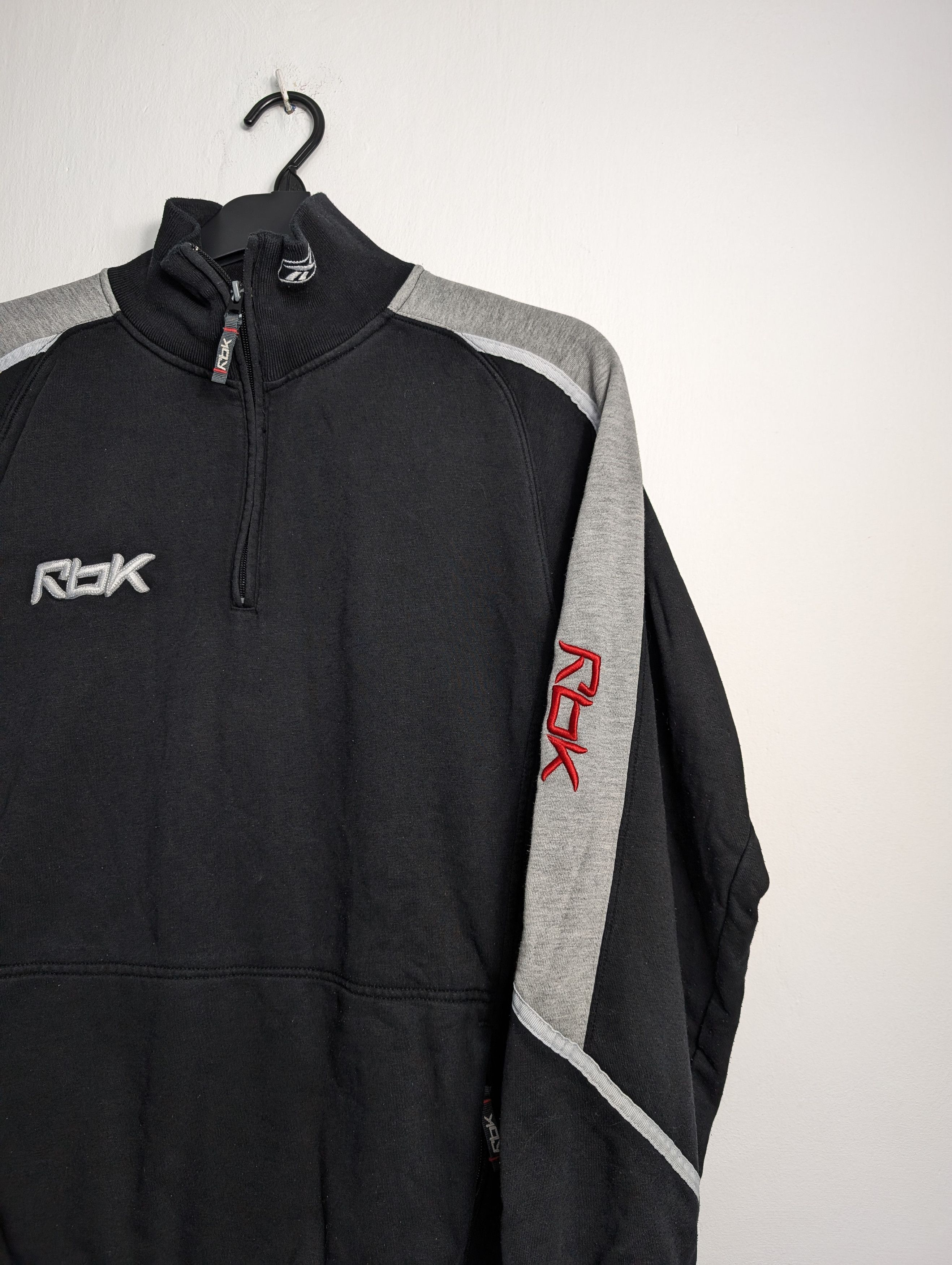 Reebok × Vintage Vintage 00s Reebok Hockey Sweatshirt Y2K Sportswear Size US S / EU 44-46 / 1 - 3 Thumbnail