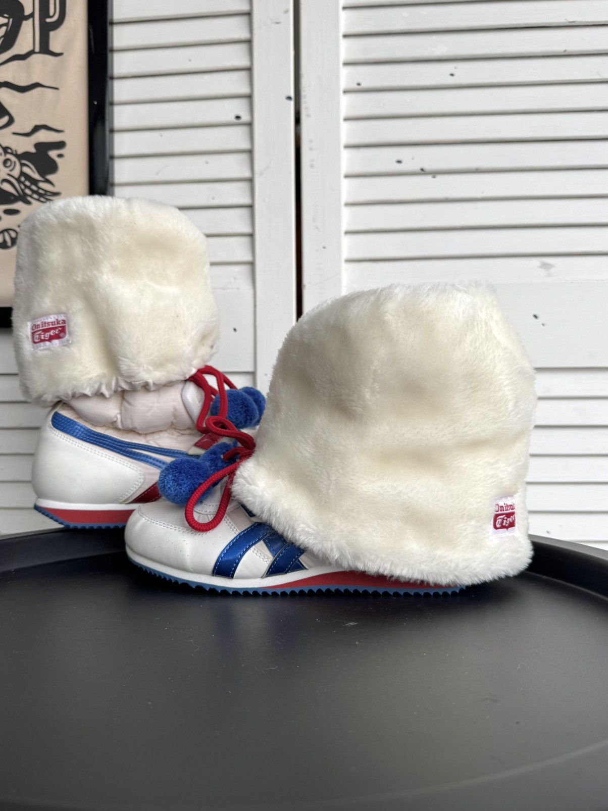 Asics Vintage ASICS Onitsuka Tiger Fur Snow Ski Boots High Y2K Size US 4 / IT 34 - 20 Thumbnail