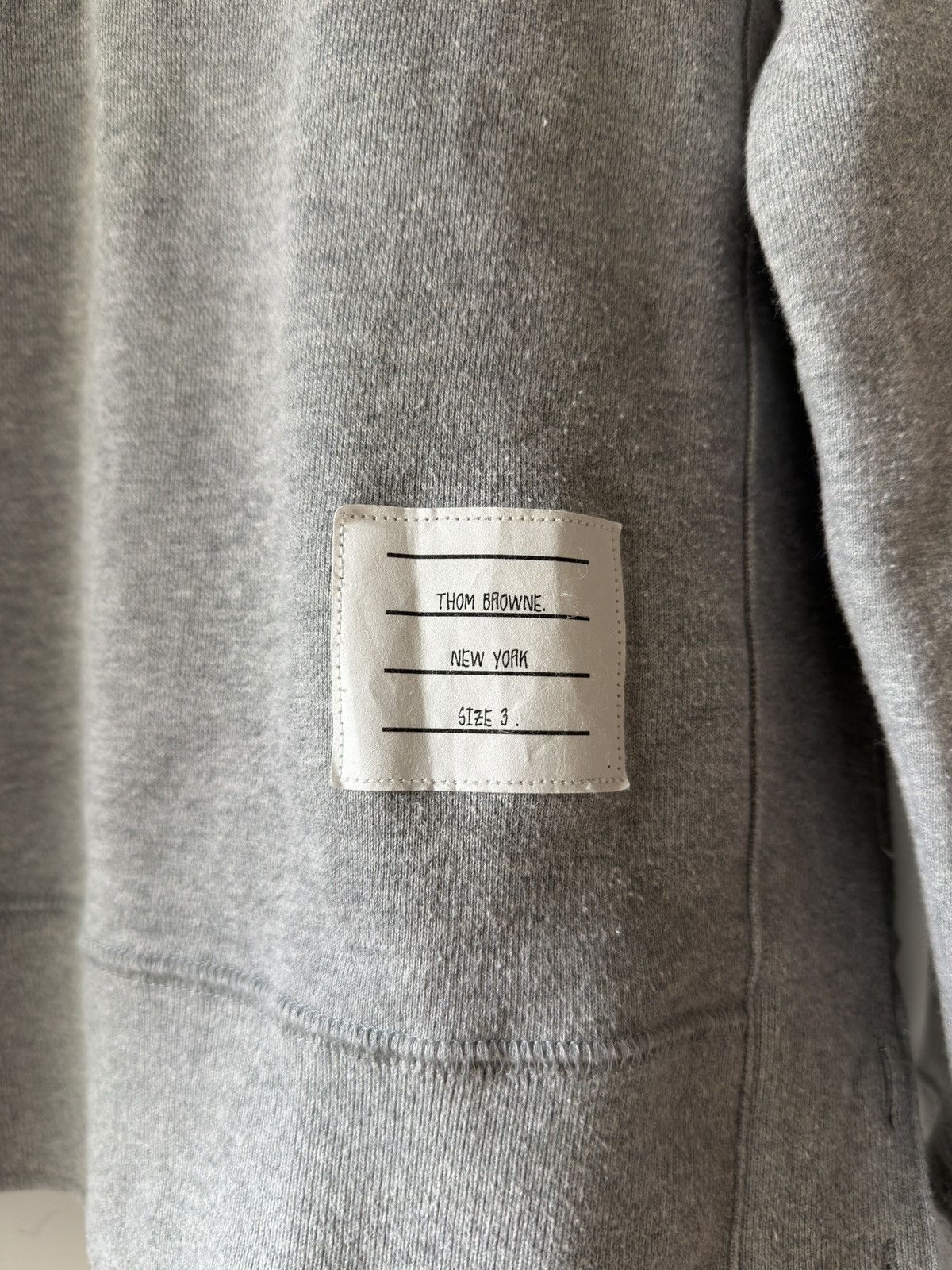 Thom Browne Thome Browne 4-Bar Cotton Classic Sweatshirt Size US M / EU 48-50 / 2 - 4 Thumbnail
