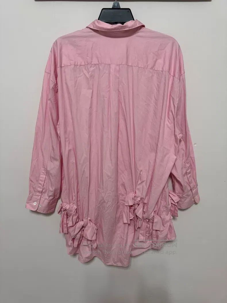 Comme des Garcons Comme Des Garcons Pink Bow Shirt Size S / US 4 / IT 40 - 4 Thumbnail