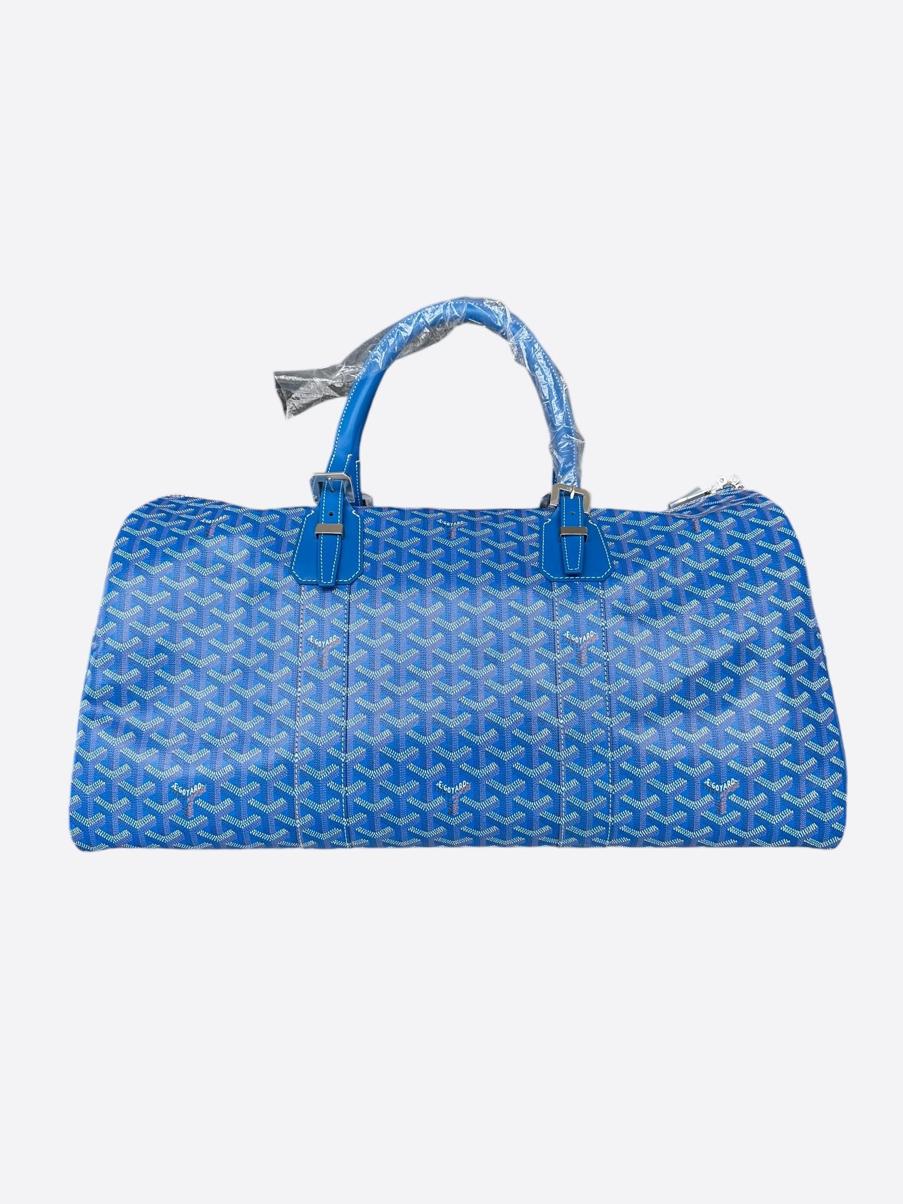 Goyard Goyard Blue Boston 50 Duffel Bag Grailed