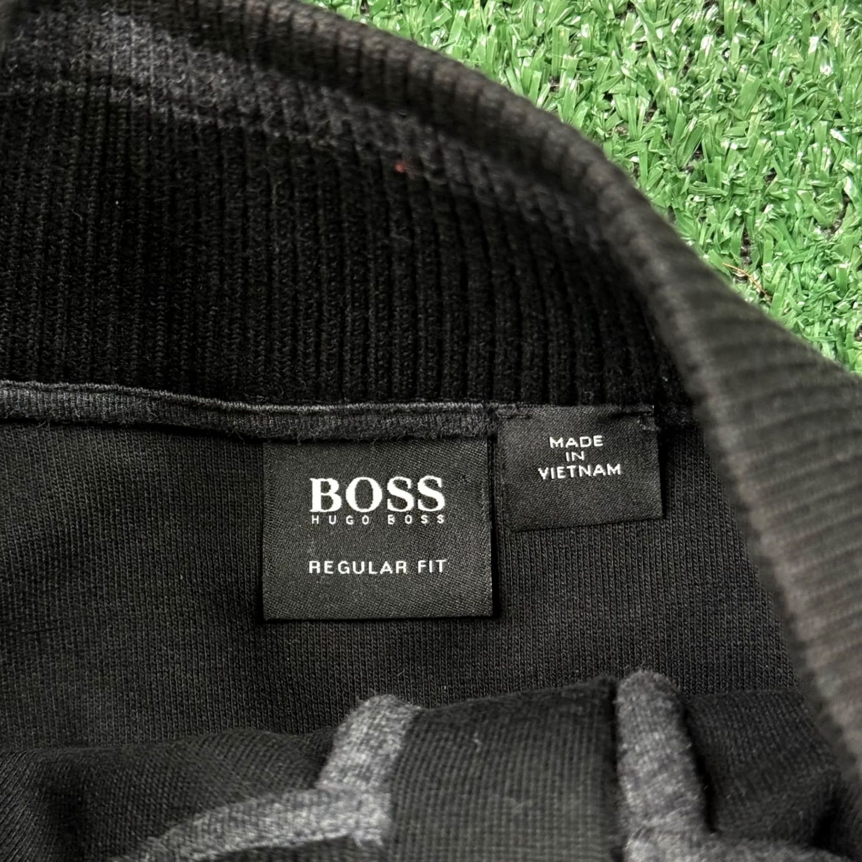 Hugo Boss Hugo Boss Sweatshirt Men's Size XL Black Quarter Snap Pullover Stretch Casual Size US XL / EU 56 / 4 - 7 Thumbnail