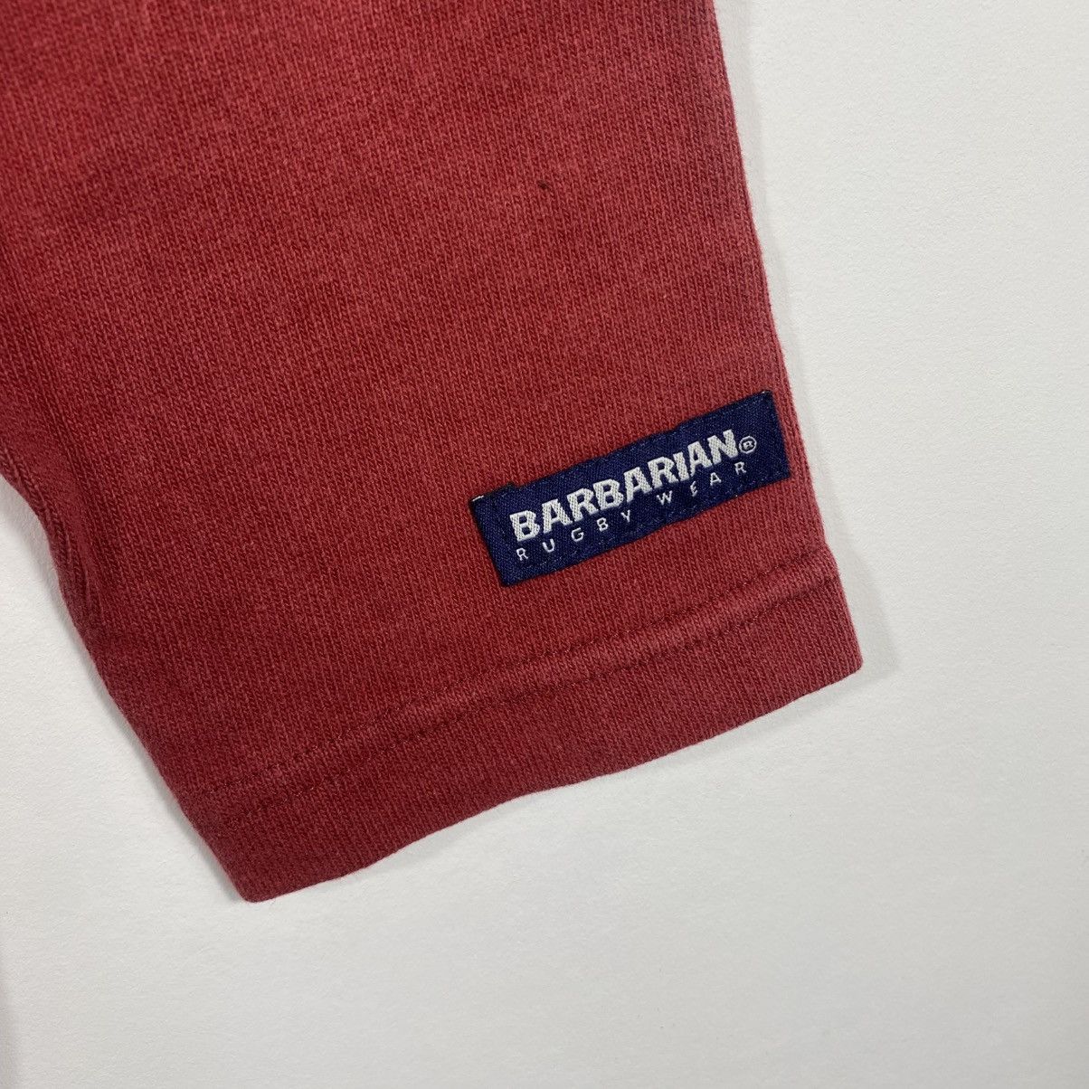 Barbarian Vintage BARBARIAN RUGBY WEAR Red Longsleeve Shirt Size US M / EU 48-50 / 2 - 5 Thumbnail