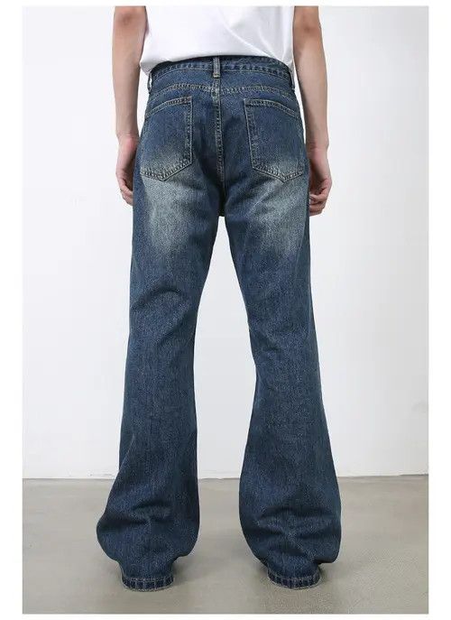 VIBE Retro multi-pocket workwear wide-leg floor-length jeans Size US 32 / EU 48 - 7 Thumbnail