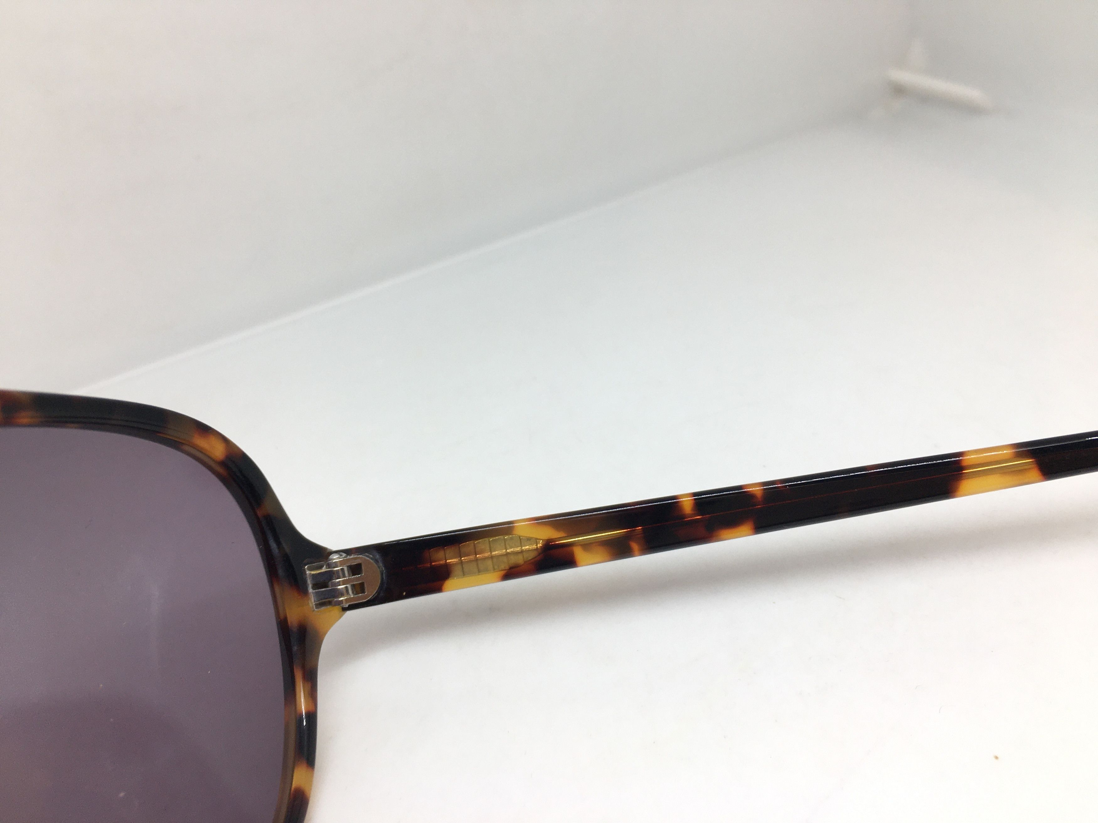 Vintage Handmade Tortoise Acetate Aviator Sunglasses Frame Pilot Size ONE SIZE - 4 Thumbnail