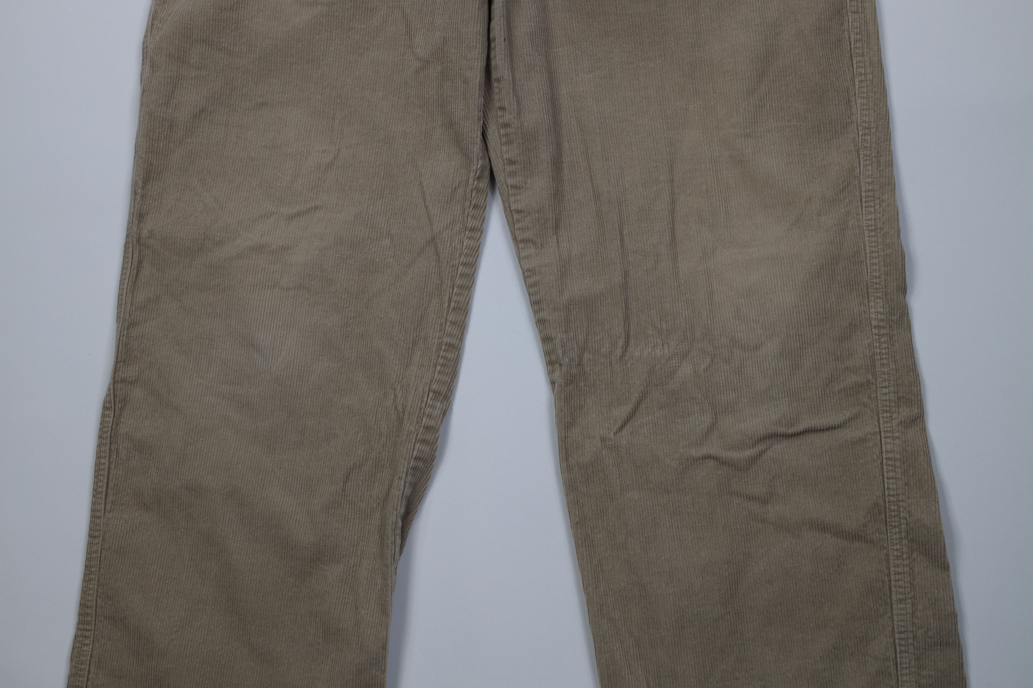 Gap Vintage 90s Y2K Gap Loose Fit Wide Leg Corduroy Chino Pants Size US 36 / EU 52 - 3 Thumbnail