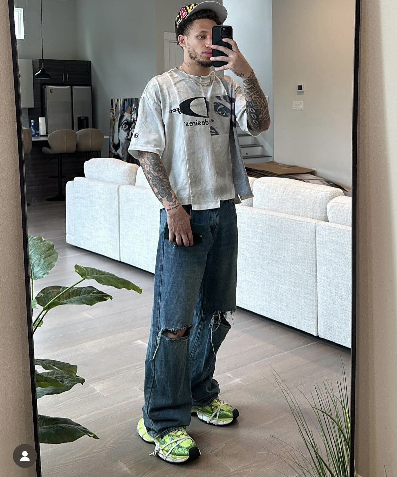 Vintage Bottega Desires Ransom Tee Size US XL / EU 56 / 4 - 4 Thumbnail