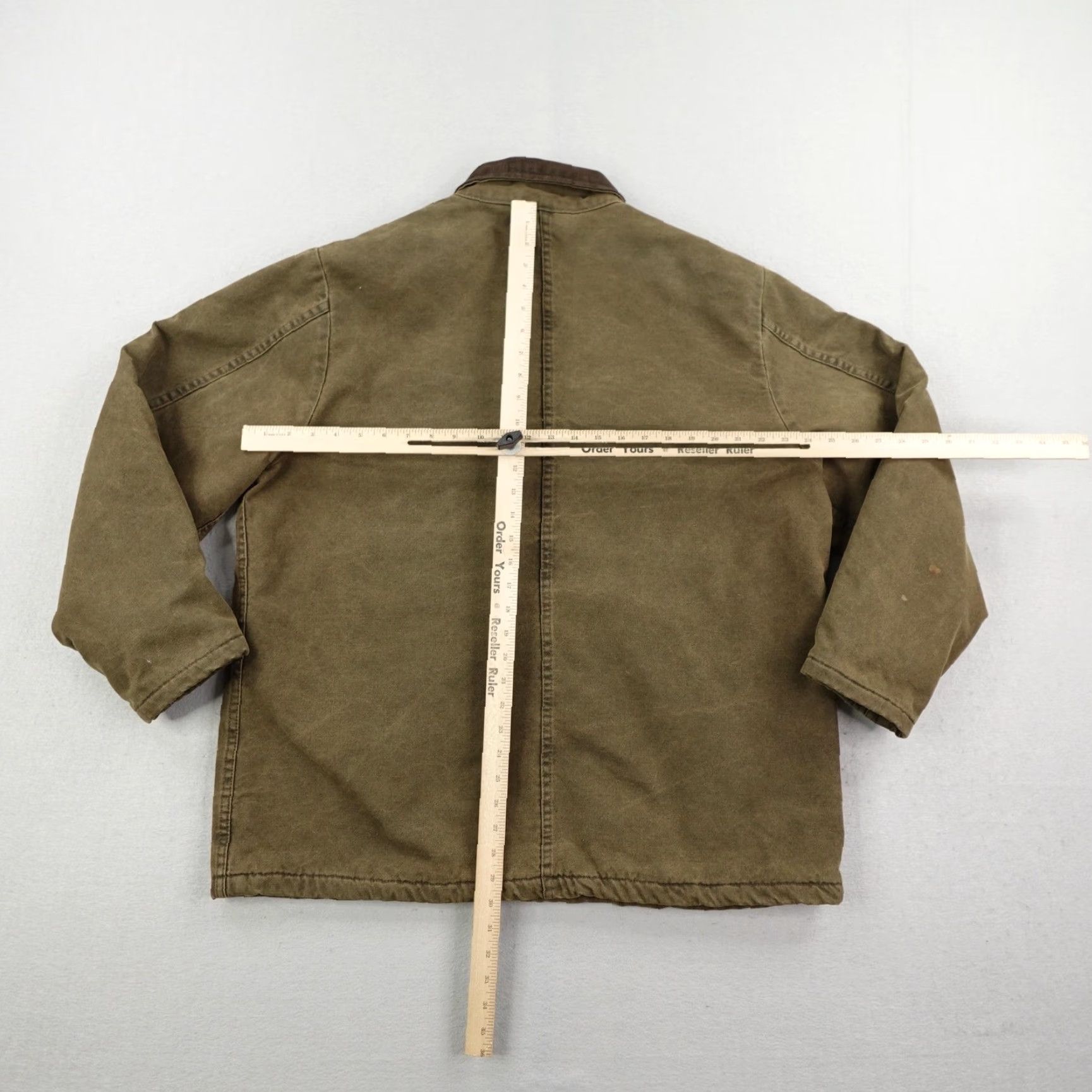 Dickies VINTAGE Dickies Jacket Mens XL Brown Canvas Blanket-Lined Work Coat Overcoat Mid-Length Casual Barn Wear Size US XL / EU 56 / 4 - 6 Thumbnail