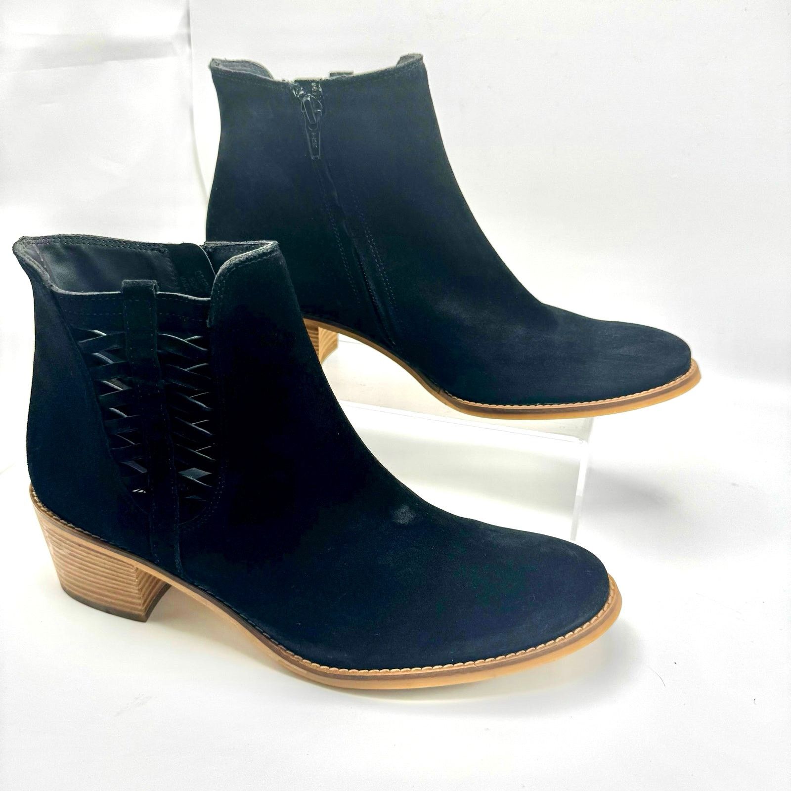 Other Paul Green Vienna Chelsea Boot black soft suede UK 6.5 (9) Size US 9 / IT 39 - 4 Thumbnail