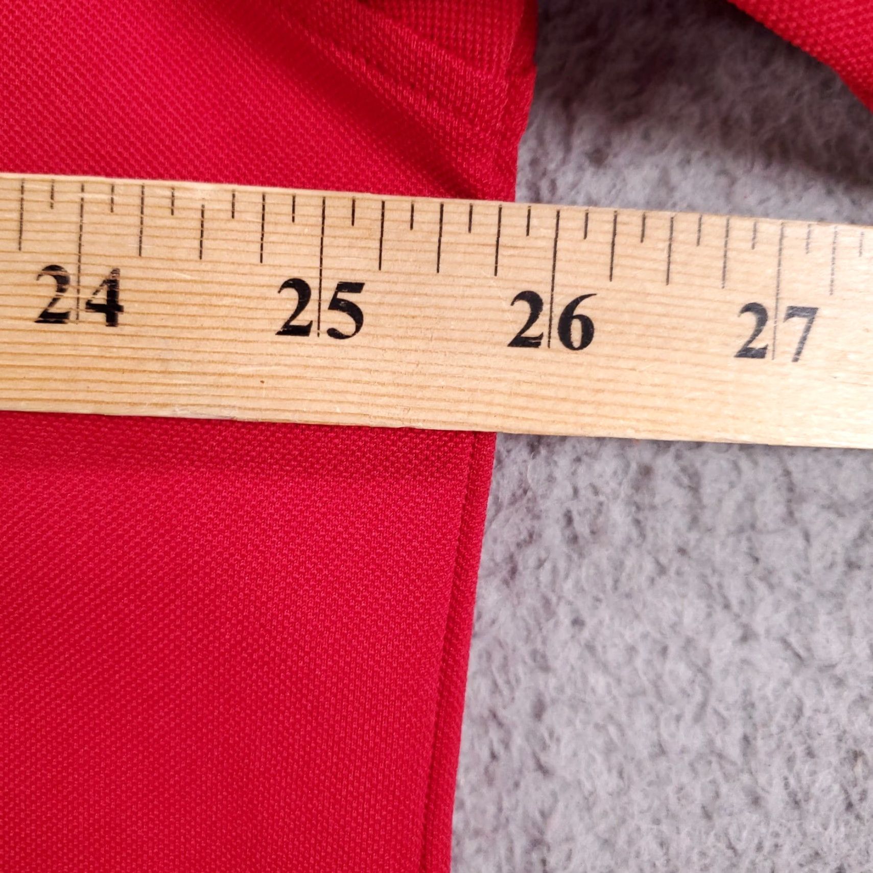 Footjoy FootJoy Polo Shirt Mens XL Red Orange Solid Short Sleeve Collared Button Spread Classic Performance Golfing Golf Polo Mens Size US XL / EU 56 / 4 - 4 Thumbnail