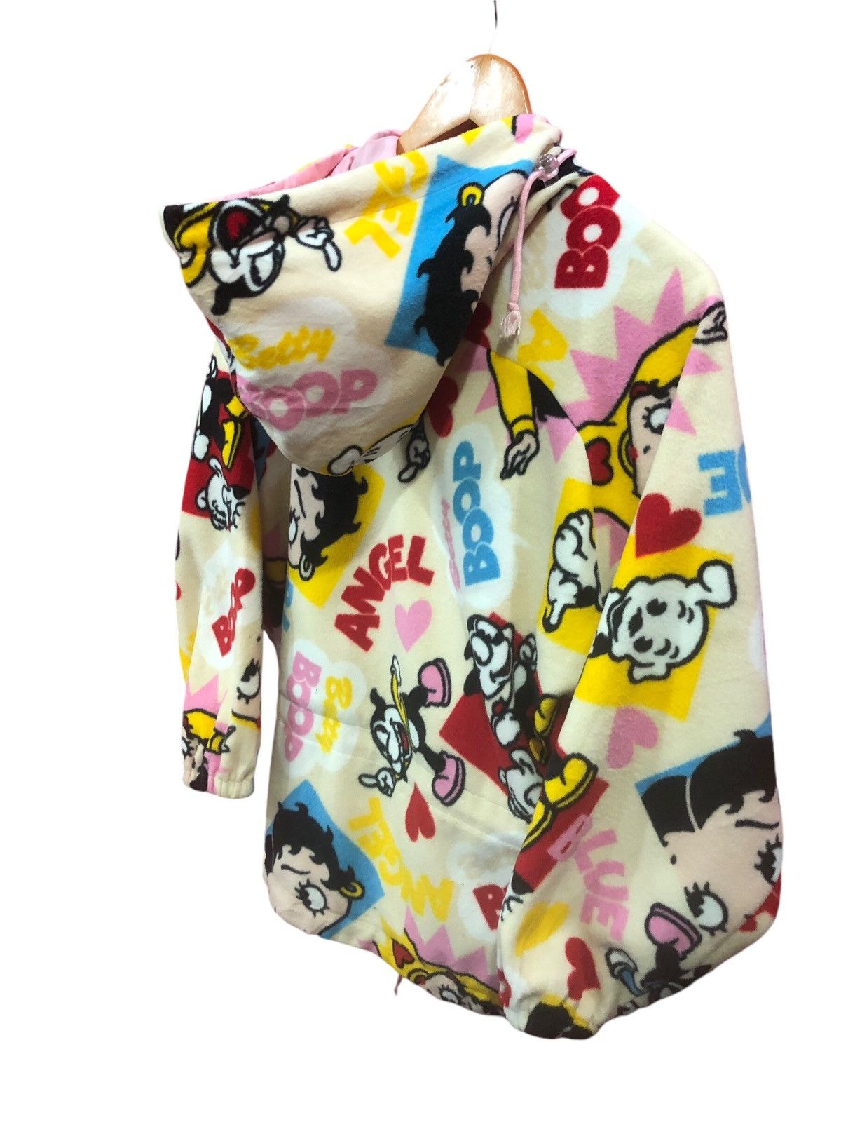 Cartoon Network × Vintage Vintage Betty Boop Allover Printed Reversible Hoodie Jacket Size US M / EU 48-50 / 2 - 6 Thumbnail