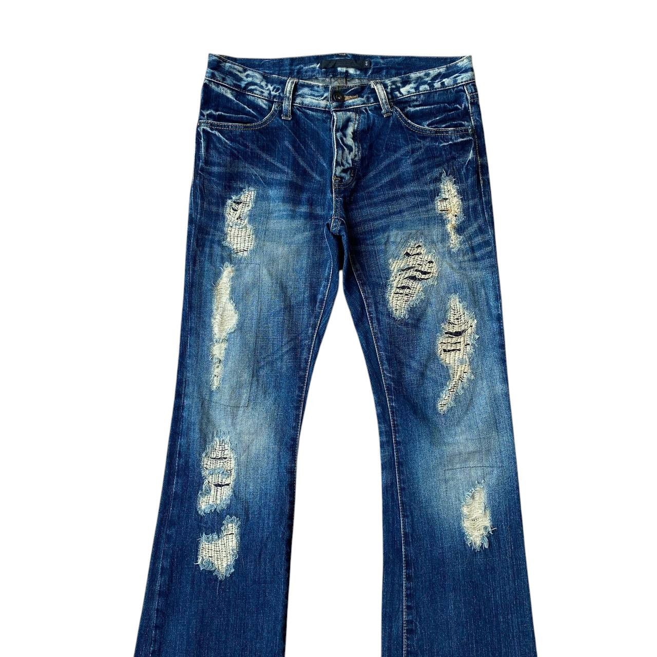 GOSTAR DE FUGA FLARED FUGA DISTRESSED DENIM BOOTCUT W29" Size US 30 / EU 46 - 5 Thumbnail