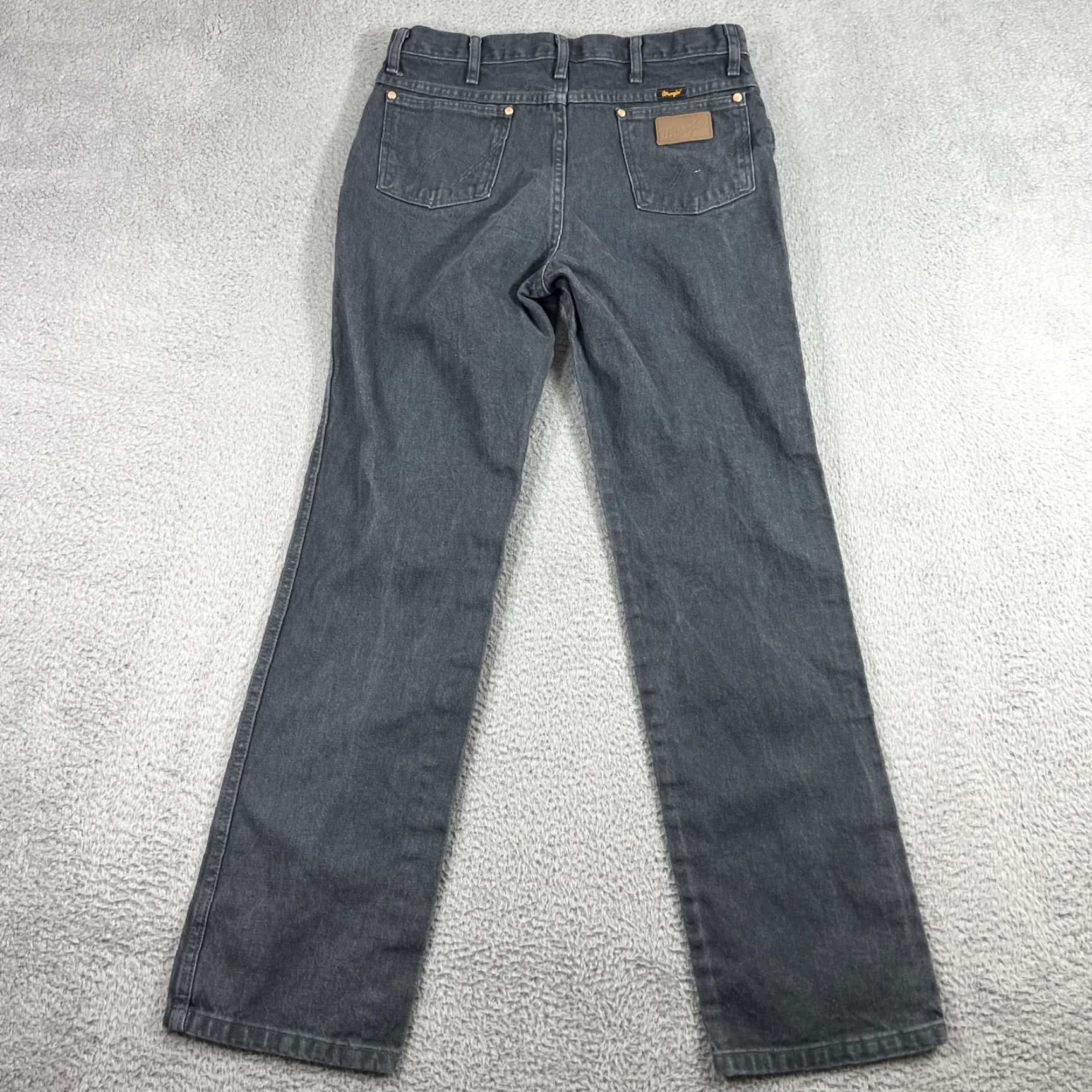 Wrangler Wrangler Cowboy Cut Slim Fit Jeans 34x33 Gray 90s Mens Size US 34 / EU 50 - 6 Thumbnail