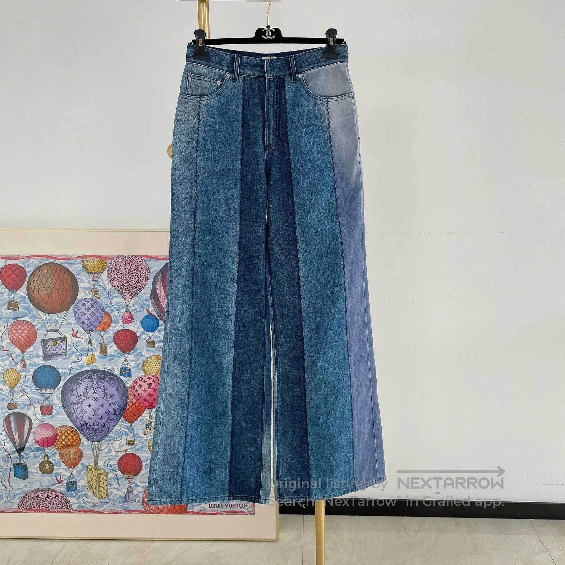 Dior Dior Color-Blocked Jeans. Size 39" - 3 Thumbnail