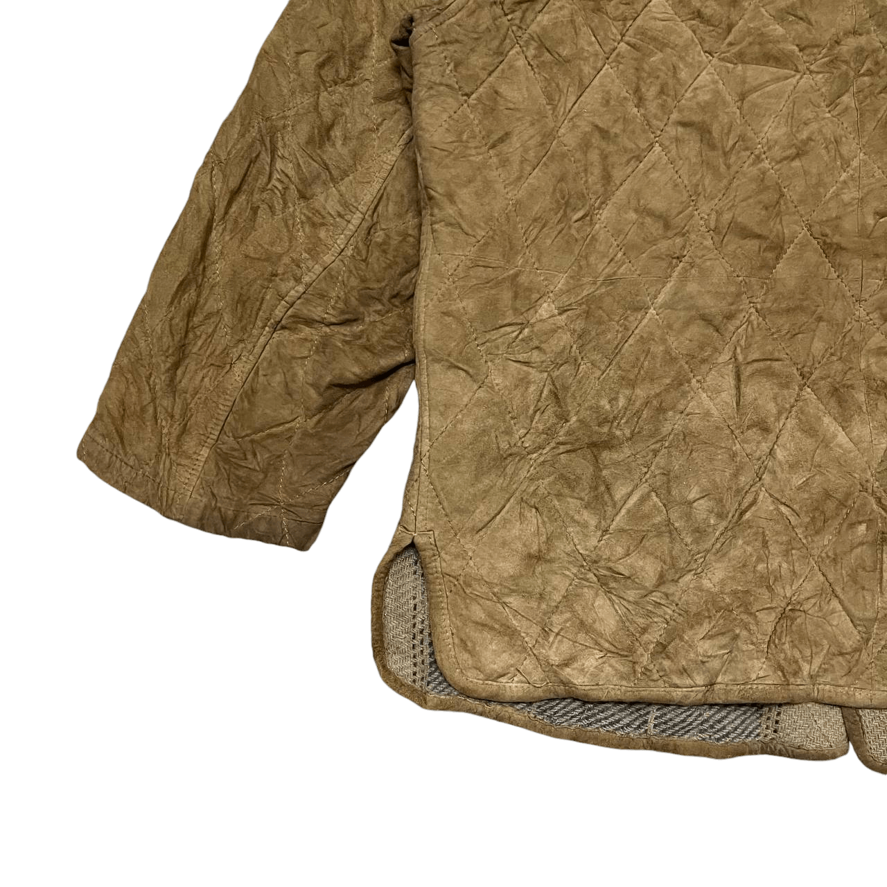 Wilkes Bashford Vintage Wilkes Bashford Quilted Leather Jacket Size US L / EU 52-54 / 3 - 14 Thumbnail
