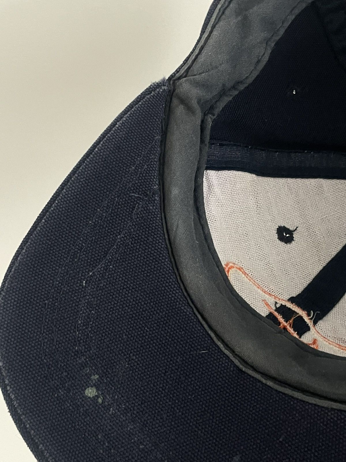 Nike Vintage Nike 1990’s Blue Faded Cap Swoosh Logo RARE Size ONE SIZE - 6 Thumbnail