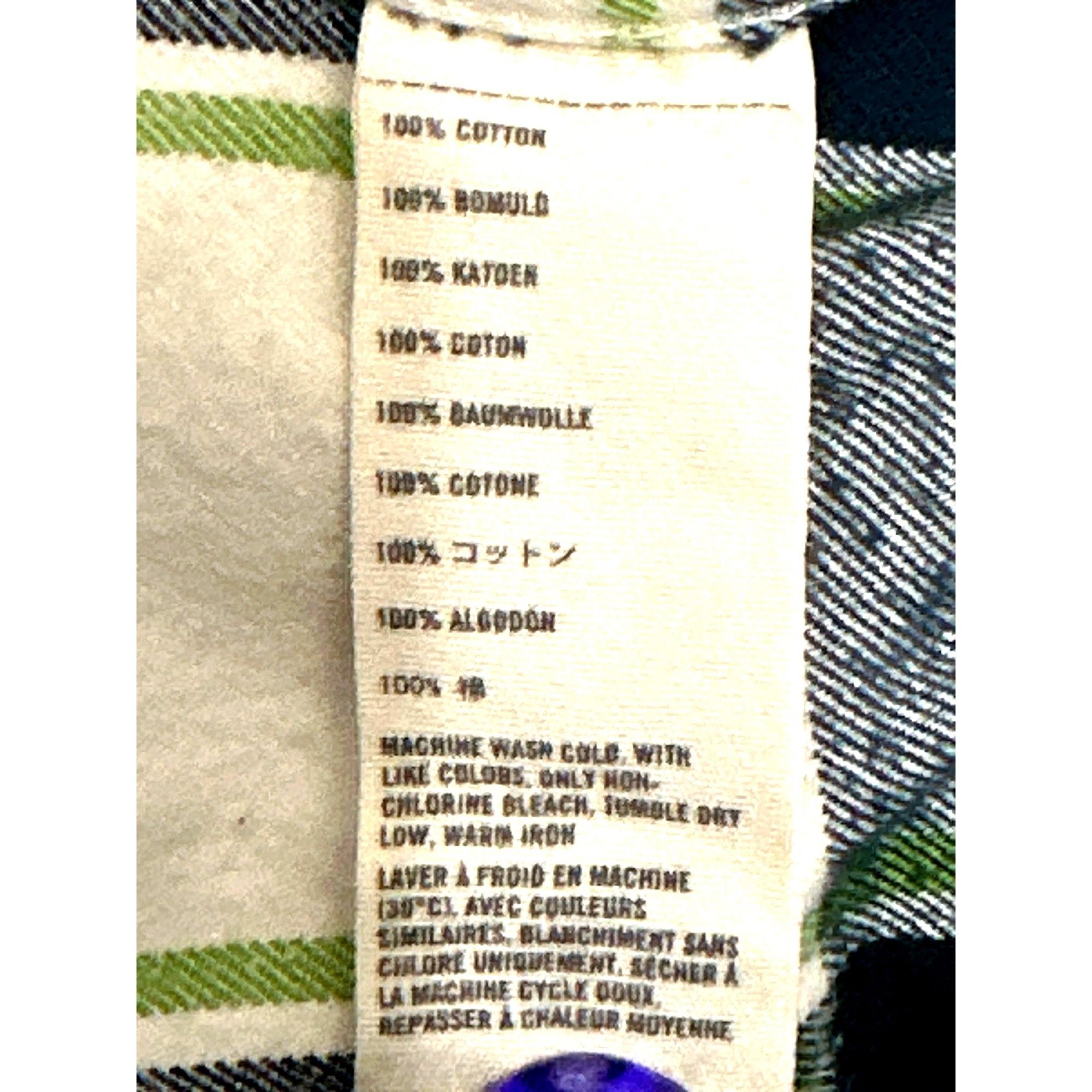 Abercrombie & Fitch Abercrombie Fitch Large Muscle Button Up Plaid Shirt Green N Size US L / EU 52-54 / 3 - 9 Thumbnail