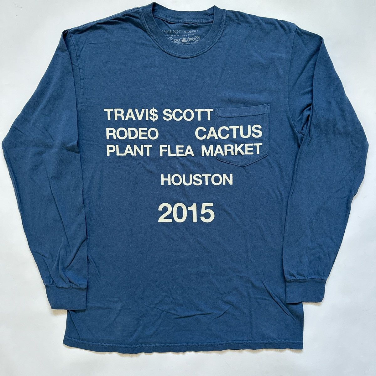 Travis Scott x CPFM Rodeo 10 year anniversary LS Pocket Tee