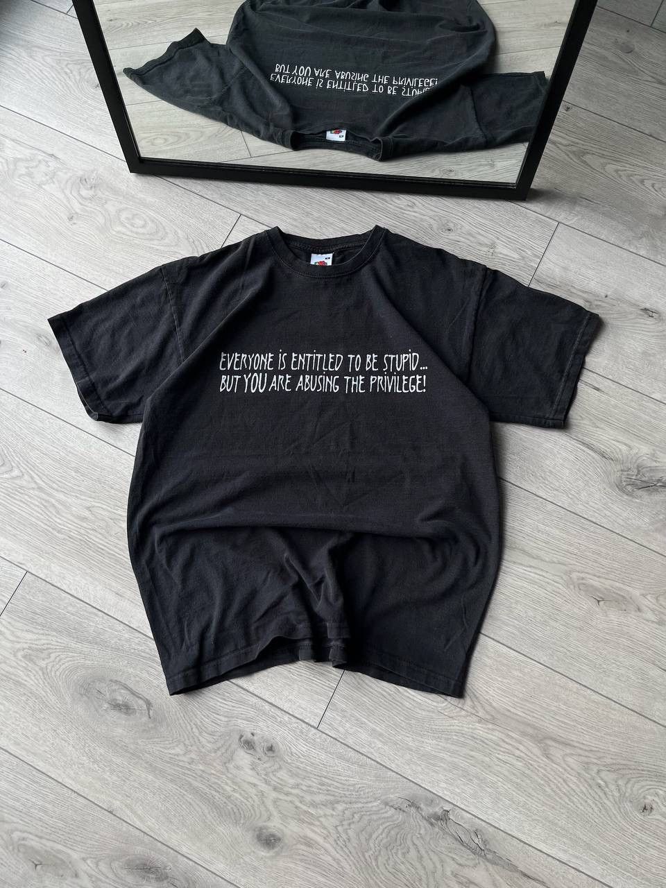 Vintage Vintage Humor Made In USA Boxy T-shirt Y2K M Size US M / EU 48-50 / 2 - 2 Thumbnail