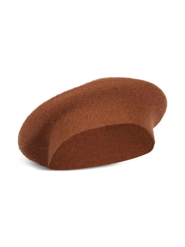 Vivienne Westwood o1f1d3z0226 Size: OS / Open 24 Hours Wool Beret Hat / Cap Size ONE SIZE - 3 Thumbnail