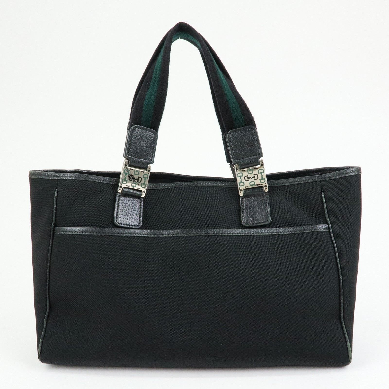Gucci Gucci Sherry Line Nylon Tote Black Size ONE SIZE - 2 Thumbnail
