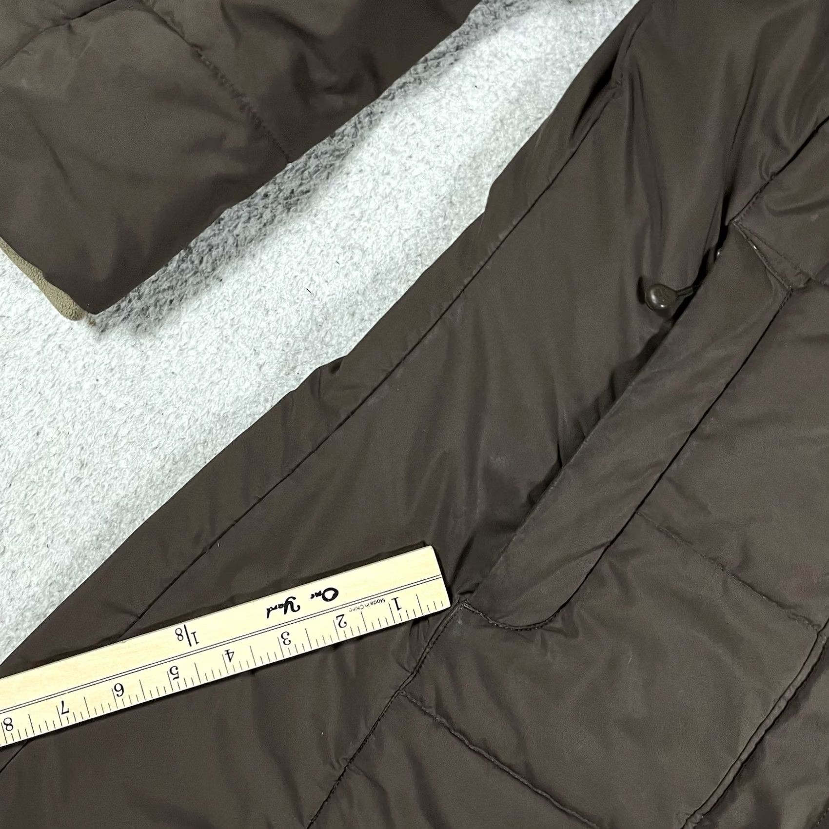Jack Wolfskin Jack Wolfskin Jacket Womens S Brown Puffer Long Hooded Insulated UK 10 Coat Size S / US 4 / IT 40 - 4 Thumbnail