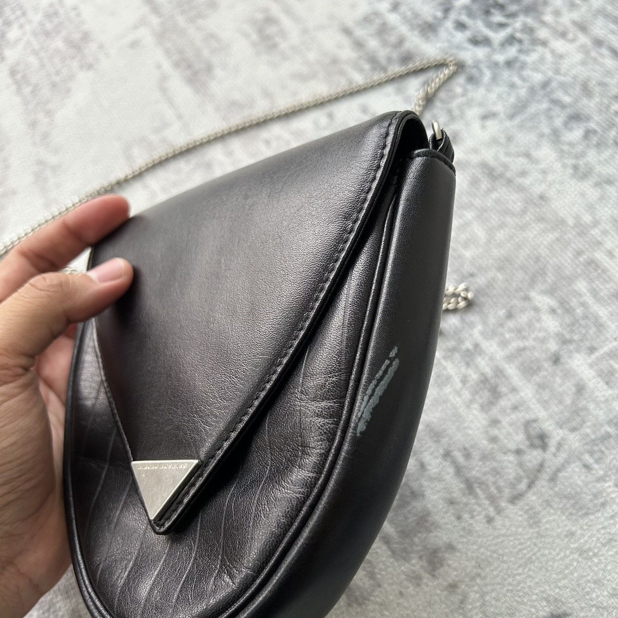 Hiroko Koshino Homme Hiroko Koshino Japanese Chain Sling Bag Prada Style Size ONE SIZE - 12 Thumbnail