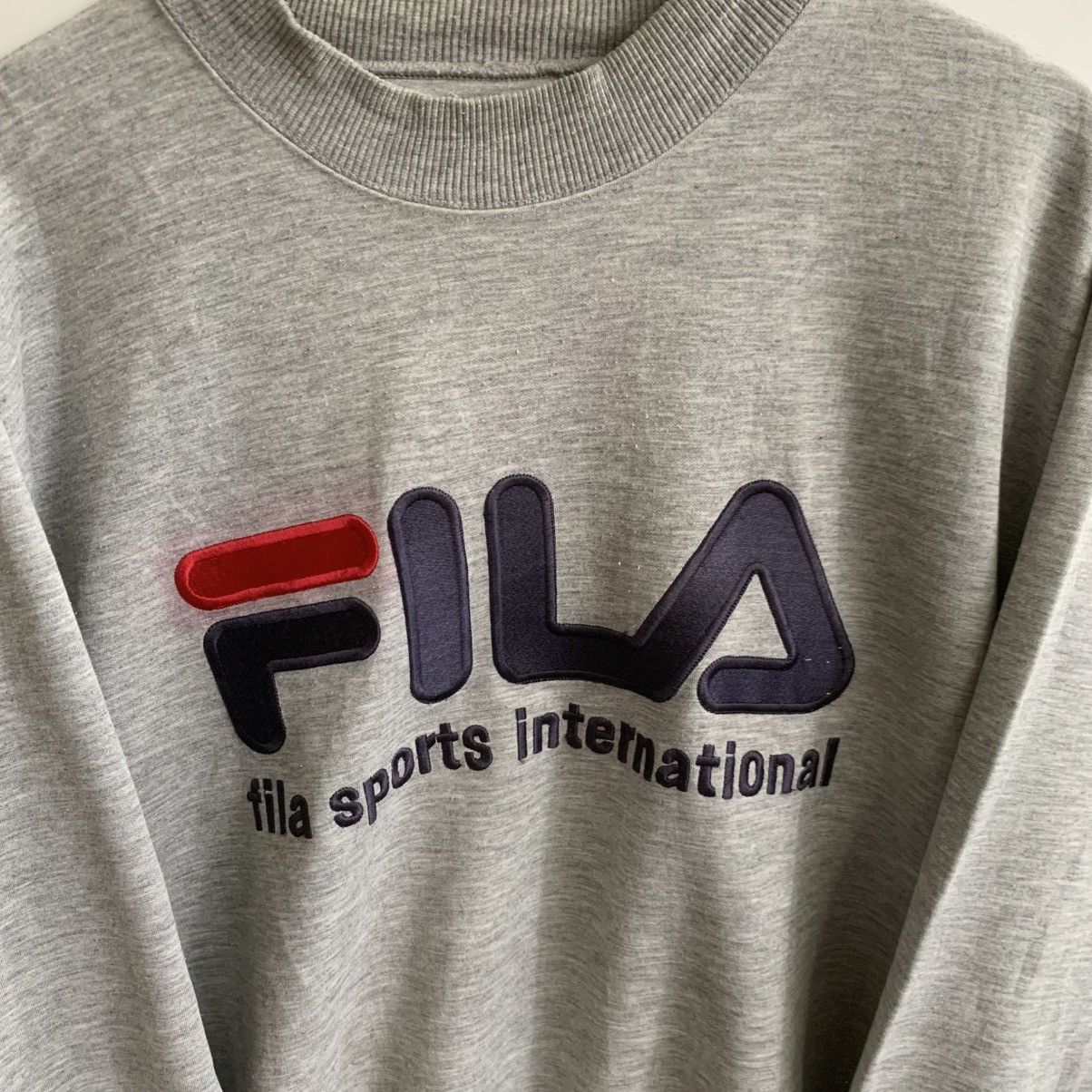 Fila × Vintage Vintage Fila Sweatshirt Embroidered Big Logo Large Size US M / EU 48-50 / 2 - 5 Thumbnail