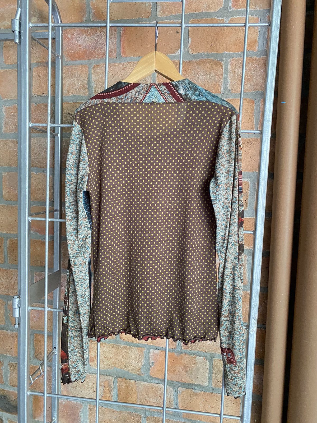 Designer × Japanese Brand Y2K mesh blouse top Size ONE SIZE - 12 Thumbnail