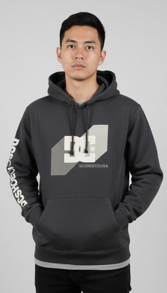 DC Vintage Dc Streetwear Hoodies Size US L / EU 52-54 / 3 - 1 Thumbnail