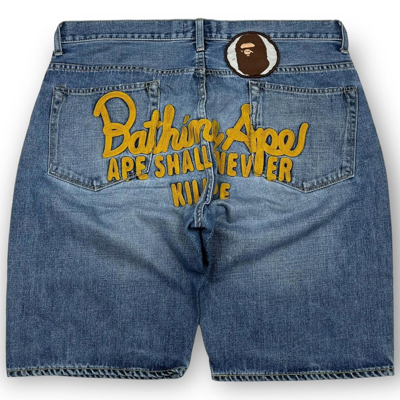 BAPE Men's Blue Shorts