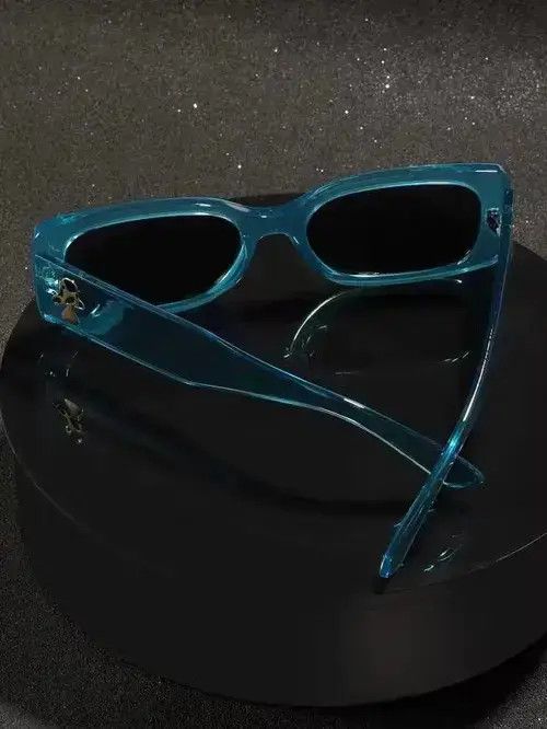 Electric Visual PUNK STYLE SUNGLASSES ACRYLIC BLUE Size ONE SIZE - 2 Thumbnail