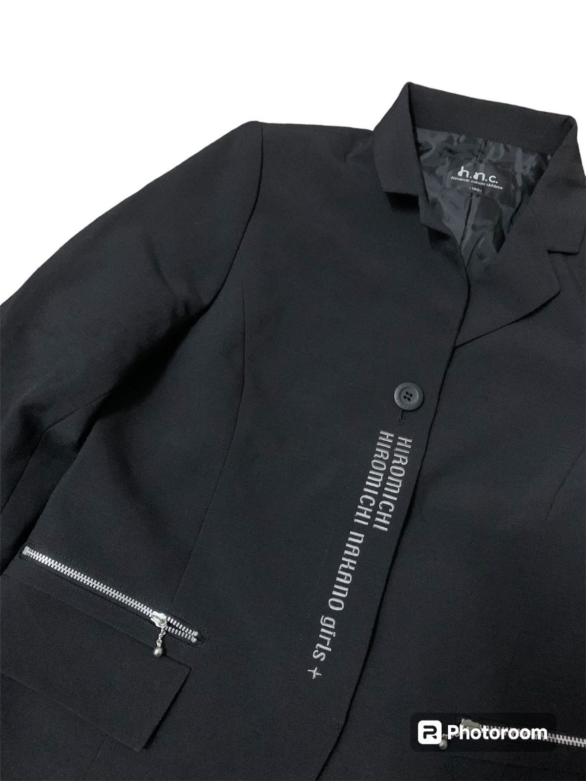Yohji Yamamoto 💥Japanese Fashion Designer Hiromichi Nakano Girls Jacket Size S / US 4 / IT 40 - 3 Thumbnail