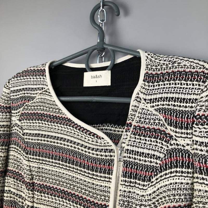 ba&sh Ba&sh Salonta Cotton Blazer Jacket Size XS / US 0-2 / IT 36-38 - 7 Thumbnail