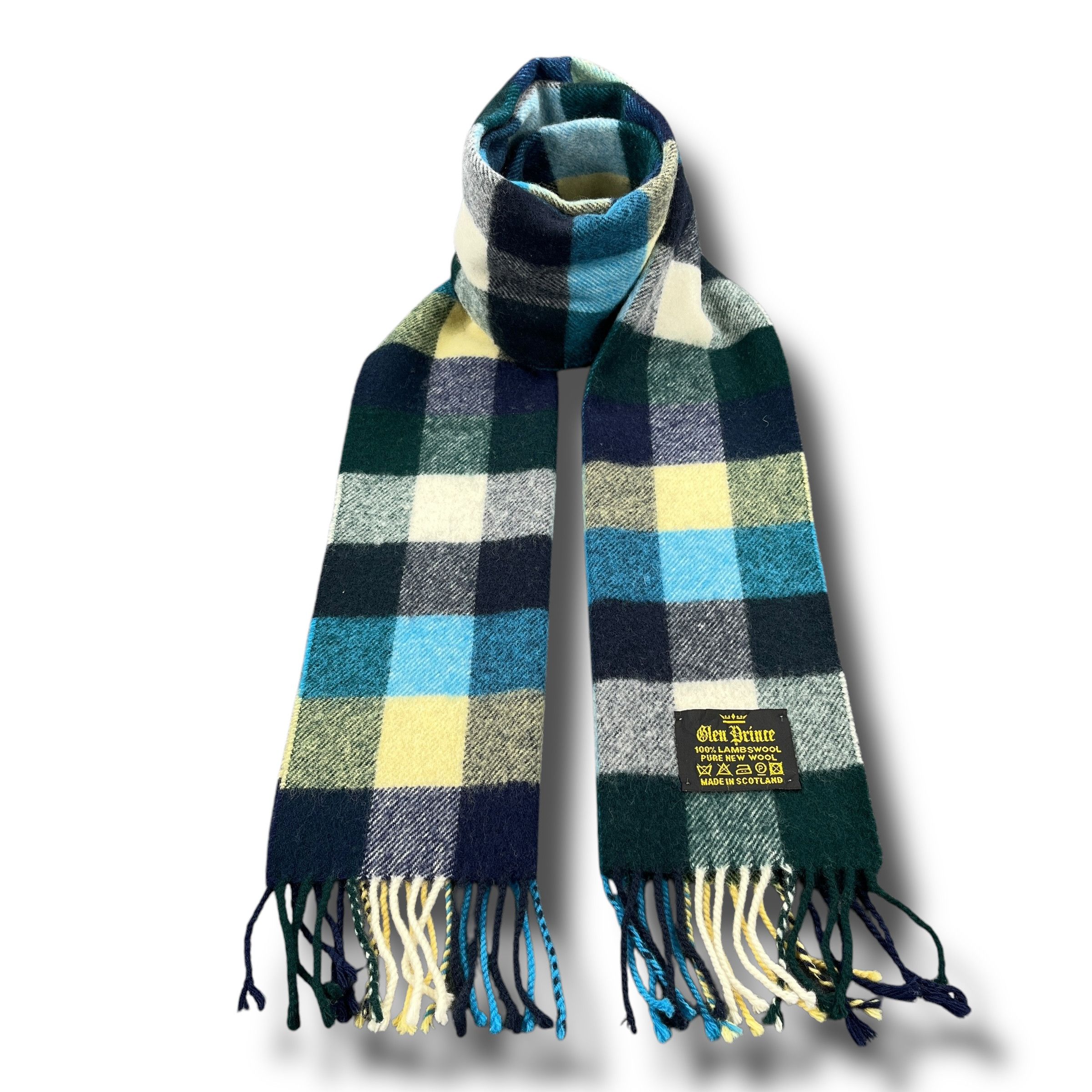 Vintage Glen Prince Scarf / Muffler / Neckwear T1557 Size ONE SIZE - 1 Thumbnail